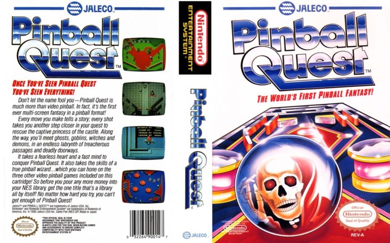 Pinball Quest NES - RetroGameAge