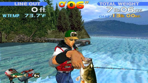 Sega Bass Fishing - Sega Dreamcast Videogame - Editorial use only